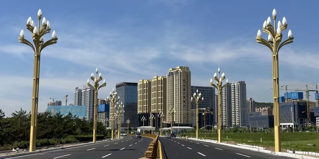 陜西榆林 | 玉蘭燈映府谷，黃河路上璀璨生輝